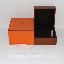 Pre Owned Hermes MOP Diamond Stainless Steel Cape Cod W044215WW00 Women's Wristwatch 29 x 29 MM