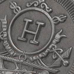 Pre Owned Hermes White Stainless Steel Clipper CL4.220 Quartz Women's Wristwatch 24 mm