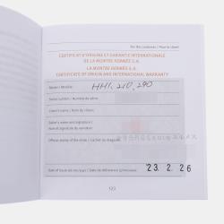 Pre Owned Hermes Silver Stainless Steel Heure H HH1.210 Quartz Women's Wristwatch 21 mm