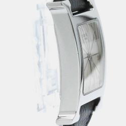 Hermes Silver Stainless Steel Heure H HH1.510 Quartz Women's Wristwatch 26 mm