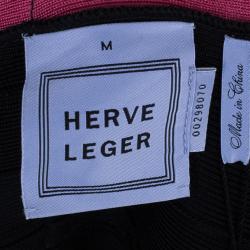 Herve Leger Andie Halterneck Multicolor Bandage Dress M