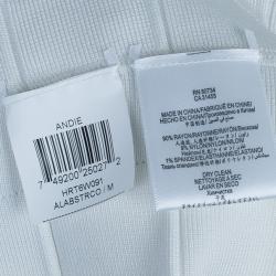 Herve Leger Andie Halterneck Multicolor Bandage Dress M