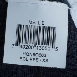 Herve Leger Eclipse Sequin Strapless Flare Dress XS