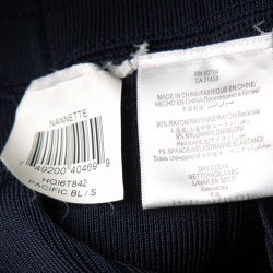 Pre Owned فستان هيرفي ليجي نانيت بانديدج أزرق باسيفيك بلا أكمام S