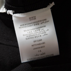 Pre Owned Herve Leger Black Knit Sleeveless A Line Faith Novelty Essentials Dress M