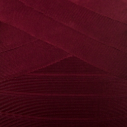 Herve Leger Leger Beet Burgundy Knit Nannette Bandage Dress XS