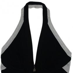 مملوكة مسبقًا Herve Leger Roxanna Halter Neck Dress XS