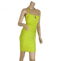 Herve Leger Keyhole Bandage Dress S