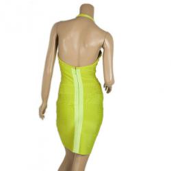 Herve Leger Keyhole Bandage Dress S