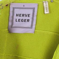 Herve Leger Keyhole Bandage Dress S