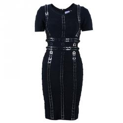 Pre Owned فستان هيرفي ليجي أنجلي ربنغ S