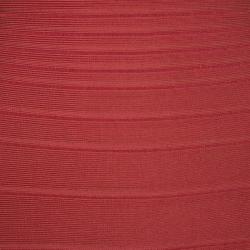 Pre Owned Herve Leger Red Off-Shoulder Bandage Dress XS