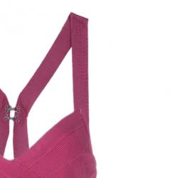 Herve Leger Fuschia Bandage Dress S