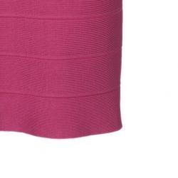 Herve Leger Fuschia Bandage Dress S
