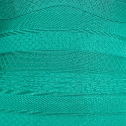 Pre Owned Herve Leger Green Knit Lauren Bodycon Mini Dress S