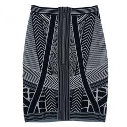 Herve Leger Jacquard Bandage Mini Skirt S
