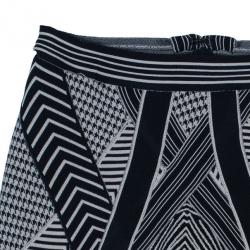 Herve Leger Jacquard Bandage Mini Skirt S