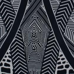 Herve Leger Jacquard Bandage Mini Skirt S