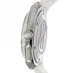 Hublot White Titanium Diamond Classic Fusion Women's Wristwatch 32MM