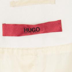 Hugo Boss Beige Front Tie Detail Anilli Blazer M