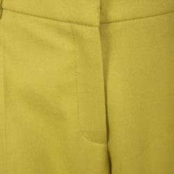 Hugo By Hugo Boss Yellow Wool Hinass Tailored Trousers M