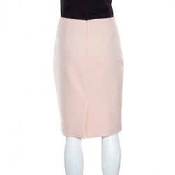 Pre Owned Boss by Hugo Boss Pale Pink Vilina Pencil Skirt S