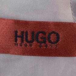 Hugo By Hugo Boss Multicolored Silk Floral Printed Sleeveless Kalinka Dress S
