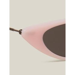 Illesteva Pink Marianne Cat-Eye Acetate Sunglasses