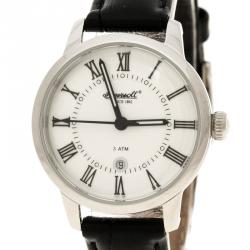 Pre Owned ساعة يد نسائية انجرسول غرفتون II ستانلس ستيل بيضاء 30مم