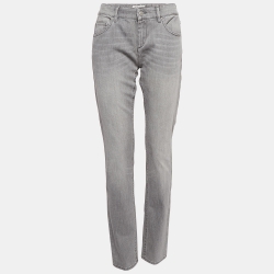 Light Grey Side Trim Denim Purder Jeans L Waist