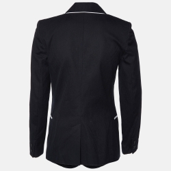 Isabel Marant Etoile Stripe Black Single Breasted Blazer S