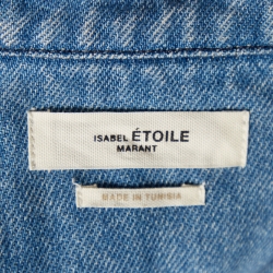Pre Owned Isabel Marant Etoile Blue Denim Taniami Oversized Shirt S 