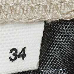 Pre Owned Isabel Marant Etoile Beige Cotton High Rise Trousers S