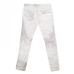 Isabel Marant Multicolor Printed Low Rise Skinny Viktor Jeans M