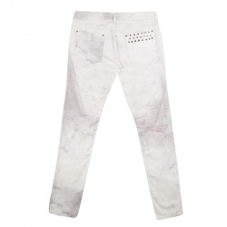 Pre Owned Isabel Marant Multicolor Printed Low Rise Skinny Viktor Jeans S