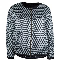Isabel Marant Etoile Monochrome Printed Reversible Jacket M