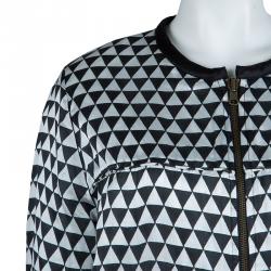 Isabel Marant Etoile Monochrome Printed Reversible Jacket M