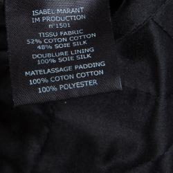 Isabel Marant Etoile Monochrome Printed Reversible Jacket M