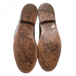 Pre Owned Isabel Marant Brown Leather Cluster Ankle Boots Size 41