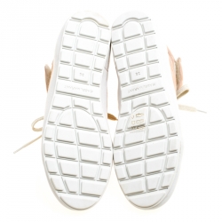 Pre Owned Isabel Marant Blush Pink Suede Bessy High Top Sneakers Size 38