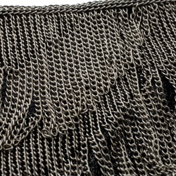 Pre Owned Isabel Marant Linares Handkerchief Silver Tone Necklace