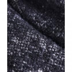Isabel Marant Grey Tweed Wool Wrap Jacket S