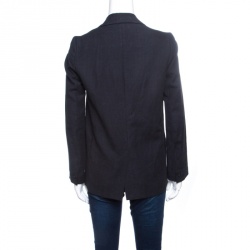 Isabel Marant Etoile Dark Grey Herringbone Weave Blazer M