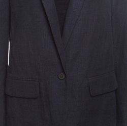 Isabel Marant Etoile Dark Grey Herringbone Weave Blazer M
