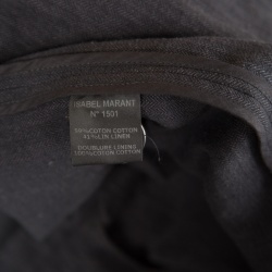 Isabel Marant Etoile Dark Grey Herringbone Weave Blazer M
