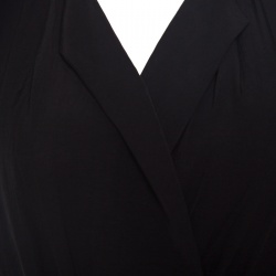 Isabel Marant Etoile Flore Black Wrap Maxi Dress M