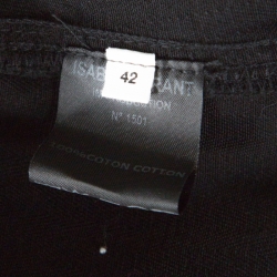 Pre Owned Isabel Marant Black Denim Mini Skirt L