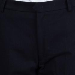  Isabel Marant Etoile Navy Blue Cotton Bootcut Molly Trousers S