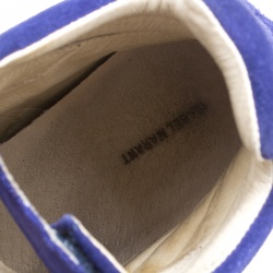 Pre Owned Isabel Marant Blue Suede Bekett Wedge Sneakers Size 37