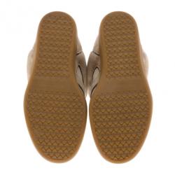 Pre Owned Isabel Marant Grey Bekett Wedge Sneakers Size 36